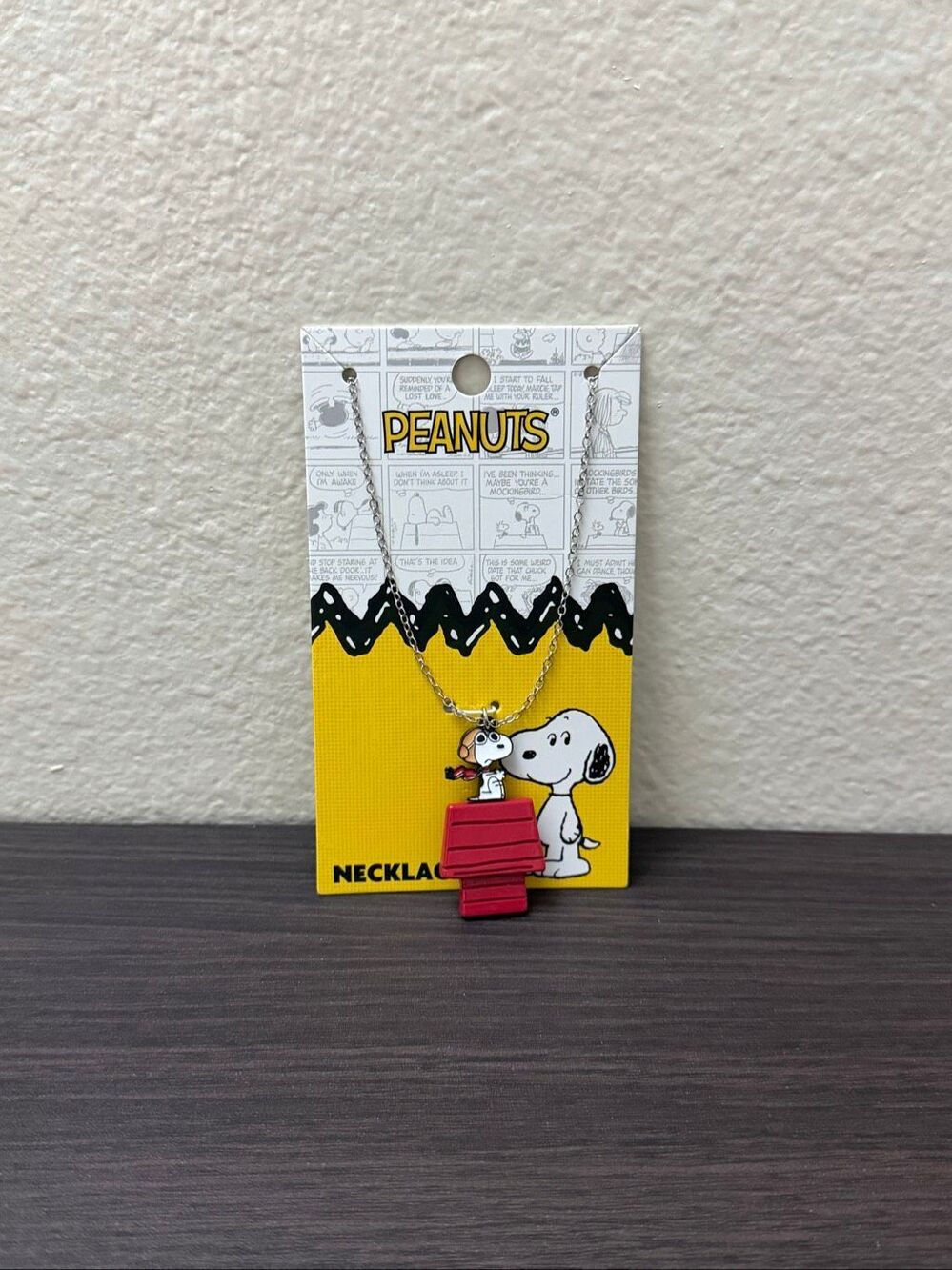 Peanuts Snoopy Flying Ace Necklace